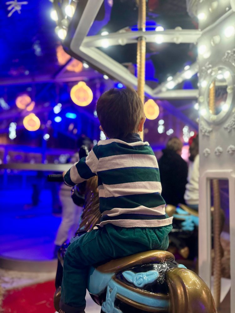 Carousel no mercado de Natal da Pampilhosa da Serra